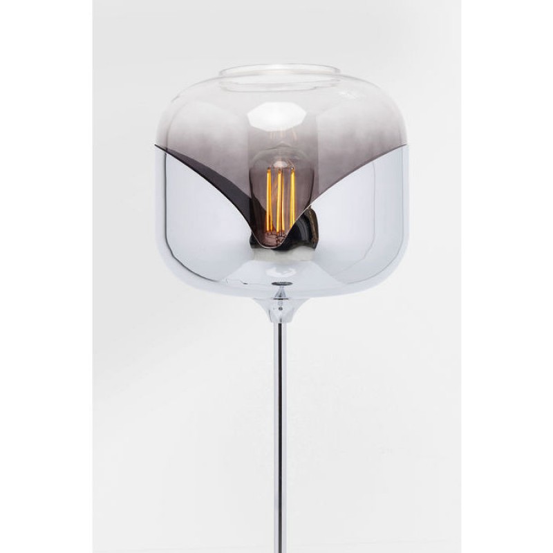 Floor Lamp Chrome Goblet Ball